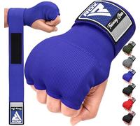 RDX Gel Bandes Boxe Sous Gants, 100CM Longue Poignet, Mitaine MMA Muay Thai, Protege Main arts martiaux Sparring Protecteur de Poing, Boxing inner Gloves Hand Wraps, Gants de Frappe Adulte Homme Femme