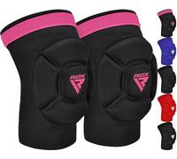 RDX Genouillères pour Le MMA, Kickboxing, Antidérapant Réglable Genou pour Entraînement Muay Thai, Protection de Soutien Rembourrée en Mousse pour Le Grappin, Cage Sports