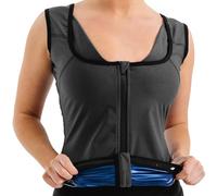 RDX Gilet pour femme pour entraînement de gym, gilet de sudation pour la perte de poids, entraînement de fitness et exercice amincissant, gilet sans manches pour l'haltérophilie, la course, le jogging