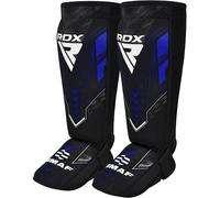 RDX IMMAF Protège-tibias en néoprène de niveau compétition pour sparring et lutte, MMA, kickboxing, arts martiaux mixtes, protection professionnelle du tibia et du cou-de-pied pour homme et femme
