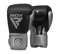 RDX L2 Mark Pro Sparring Gants De Boxe De Doré 16oz Argent Lycra