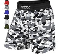 RDX MMA Short pour d'Entraînement et Kick Boxe - Parfait Grappling, Sparring, Arts Martiaux, Cage Fight - Shorts pour BJJ, Muay Thai, Fitness Musculation et Sports de Combat