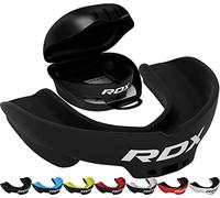RDX Protège-Dents, Gouttière Coque Dentaire pour Rugby, MMA, Hockey, Judo, Karaté, Arts Martiaux et Boxe, Respirant et Ajustable, Contient Une boîte de Rangement Unique.
