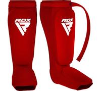 RDX Protège Tibias pour Kickboxing Muay Thai D’entraînement, MMA Jambe Tibia Protection, Approuvé par SATRA, Shin Instep Guard pour Boxe Taekwondo Martiaux Art Sparring BJJ Karate, Homme Femme
