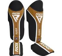 RDX PROTGE TIBIAS AURA PLUS T 17 d'or XL BLACK GOLDEN