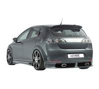 RDX Racedesign Jupe arrière compatible avec Seat Leon 1P 2005-2009 excl. FR/Cupra (PU)