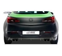 RDX Racedesign Jupe arrière 'Diffuseur' compatible avec Opel Astra J GTC 2009-2015 excl. OPC (pour échappement double) (PUR)
