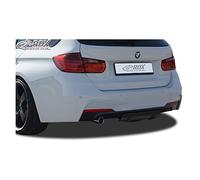 RDX Racedesign Jupe arrière 'Diffuseur U-Diff' compatible avec BMW Série-3 F30/F31 2012-2018 incl. M-Technic (PU)