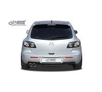 RDX Racedesign Jupe arrière 'Diffuseur U-Diff' compatible avec Mazda 3 (BK) FL 2006-2009 (PU)
