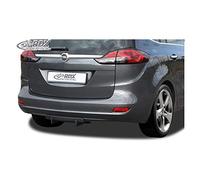 RDX Racedesign Jupe arrière 'Diffuseur U-Diff' compatible avec Opel Zafira Tourer C (P12) 2011- (PU)