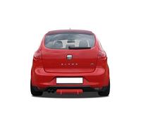 RDX Racedesign Jupe arrière 'Diffuseur U-Diff' compatible avec Seat Altea (5P) incl. FR & XL 2004- (PU)