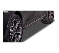RDX Racedesign Jupes latérales 'Slim' compatible avec KIA XCeed 2019- (ABS noir luisant)