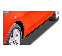 RDX Racedesign Jupes latérales 'Slim' compatible avec Seat Leon 5F HB 5-portes/ST 2013-2020 incl. FR (ABS noir luisant)