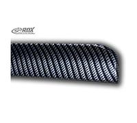 RDX Racedesign Lèvre spoiler arrière compatible avec Audi TT/TTS (FV) 2014- Look-Carboné (ABS)
