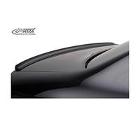 RDX Racedesign Lèvre spoiler arrière compatible avec Mercedes 190 W201 (ABS), Noir