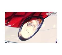 RDX Racedesign Spoilers de phares compatible avec Alfa Romeo Mito (ABS), beige