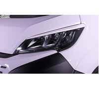 RDX Racedesign Spoilers de phares compatible avec Citroën Jumper & Fiat Ducato & Peugeot Boxer 2014- / Opel Movano 2021- / Toyota Proace Max 2024- (ABS Blanc Brillant)