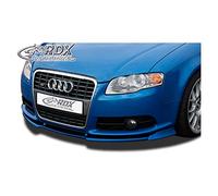 RDX Racedesign Spoiler avant Vario-X compatible avec Audi A4 8E/B7 S-Line/S4 2005-2008 (PU)