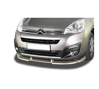 RDX Racedesign Spoiler avant Vario-X compatible avec Citroën Berlingo (B9)/Peugeot Partner 2015-2018 (PU)