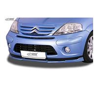 RDX Racedesign Spoiler avant Vario-X compatible avec Citroën C3 Facelift 2005-2009 (PU)