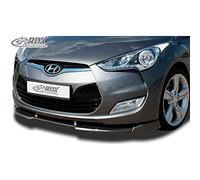 RDX Racedesign Spoiler avant Vario-X compatible avec Hyundai Veloster (PU)