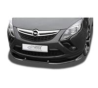 RDX Racedesign Spoiler avant Vario-X compatible avec Opel Zafira C Tourer OPC-Line 2011- (PU)
