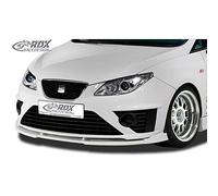 RDX Racedesign Spoiler avant Vario-X compatible avec Seat Ibiza 6J 2008-2012 avec SE Bodykit (PU)