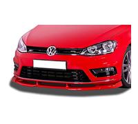 RDX Racedesign Spoiler avant Vario-X compatible avec Volkswagen Golf VII R Line 2012-2017 (PU)