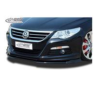 RDX Racedesign Spoiler avant Vario-X compatible avec Volkswagen Passat CC -2012 R-Line (PU)