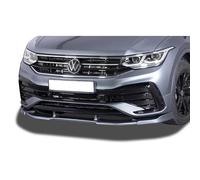 RDX Racedesign Spoiler Avant Vario-X Compatible avec Volkswagen Tiguan (AD1) Facelift R-Line 2020-2024 (PU)