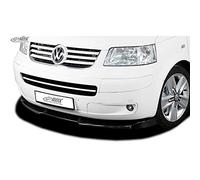 RDX Racedesign Spoiler avant Vario-X compatible avec Volkswagen Transporter T5 2003-2009 (pare-chocs avec peinture) (PU)