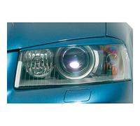 RDX Racedesign Spoilers de phares compatible avec Audi A3 8P 2003-2008 (ABS), verte