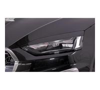 RDX Racedesign Spoilers de phares compatible avec Audi A5 (F5) 2016-2020 & Facelift 2020- (uniquement phares à LED, pas pour Matrix-LED) (ABS)