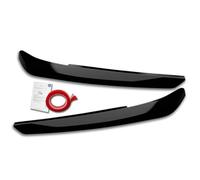 RDX Racedesign Spoilers de phares compatible avec Audi Q3 (F3) incl. Sportback 2019- (ABS Noir Brillant)