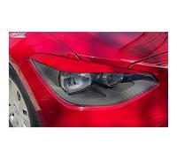 RDX Racedesign Spoilers de phares compatible avec BMW Série 1 F20/F21 3/5 portes 2010-2015 (uniquement halogène) (ABS)