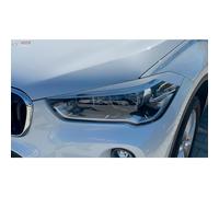 RDX Racedesign Spoilers de phares compatible avec BMW X1 F48 2015-2019 (ABS)