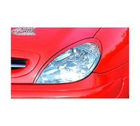 RDX Racedesign Spoilers de phares compatible avec Citroën Xsara 2000-2005 (ABS)