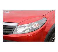 RDX Racedesign Spoilers de phares compatible avec Dacia Sandero -2012 (ABS)