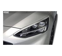 RDX Racedesign Spoilers de phares compatible avec Ford Focus IV Hatchback/Wagon/Sedan 2018-2022 (ABS)
