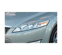 RDX Racedesign Spoilers de phares compatible avec Ford Mondeo 2007-2013 (ABS)