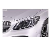 RDX Racedesign Spoilers de phares compatible avec Mercedes W205) Sedan/Estate/Coupé 2014-2021 (ABS)