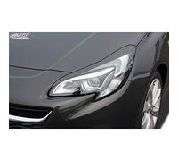RDX Racedesign Spoilers de phares compatible avec Opel Corsa E 2014- (ABS)