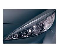 RDX Racedesign Spoilers de phares compatible avec Peugeot 207 2006- (ABS)