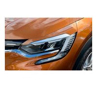 RDX Racedesign Spoilers de phares compatible avec Renault Captur II 2020- (ABS)