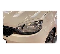 RDX Racedesign Spoilers de phares compatible avec Skoda Citigo 2011- (ABS)