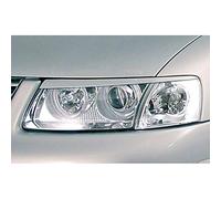 RDX Racedesign Spoilers de phares compatible avec Volkswagen Passat 3B 1996-2000 (ABS)