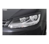 RDX Racedesign Spoilers de phares compatible avec Volkswagen Sharan & Seat Alhambra (7N) 2010-2022 (ABS)