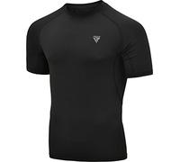 RDX Rash Guard MMA Chemise de Compression, Debardeur Manche Longue Demi Sport Combat Débardeur pour Surf Training Sparring Running Cycling, Sudation Arts Martiaux Chemis Tee Shirt baignade Homme