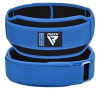 RDX RX5 Ceinture d'haltérophilie réglable pour entraînement de gym (Bleu, S)