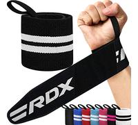 RDX Sangle Musculation Protège Poignet Soutien Bandage Support Crossfit Entraînement Haltérophilie wrist Wraps , Noir , taille unique